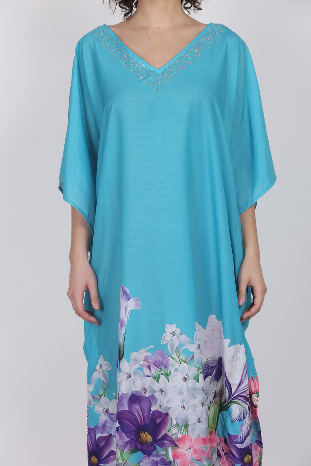 Floral Impressions – Wearable Art Kaftan
