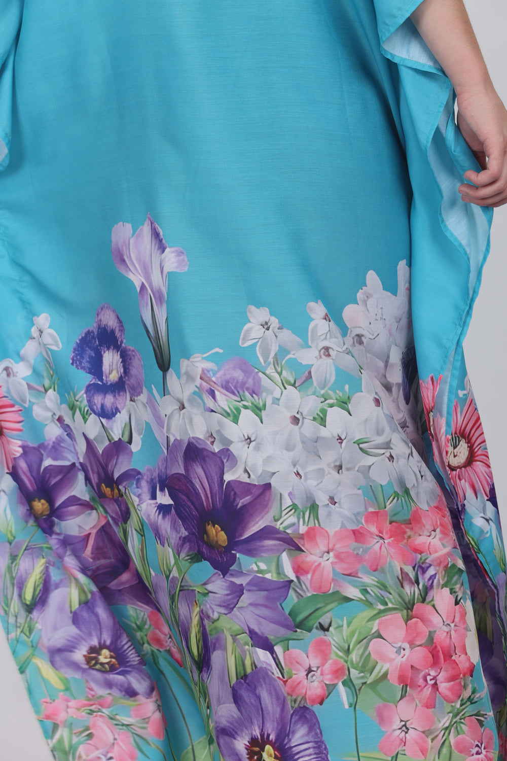 Floral Impressions – Wearable Art Kaftan