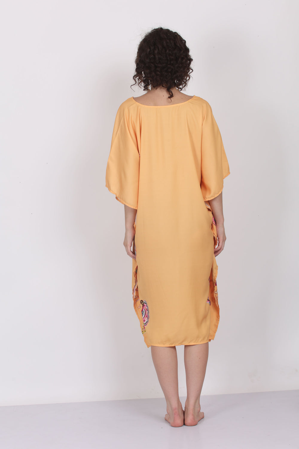 Artful Patterns – Flowing Cotton Georgette Kaftan