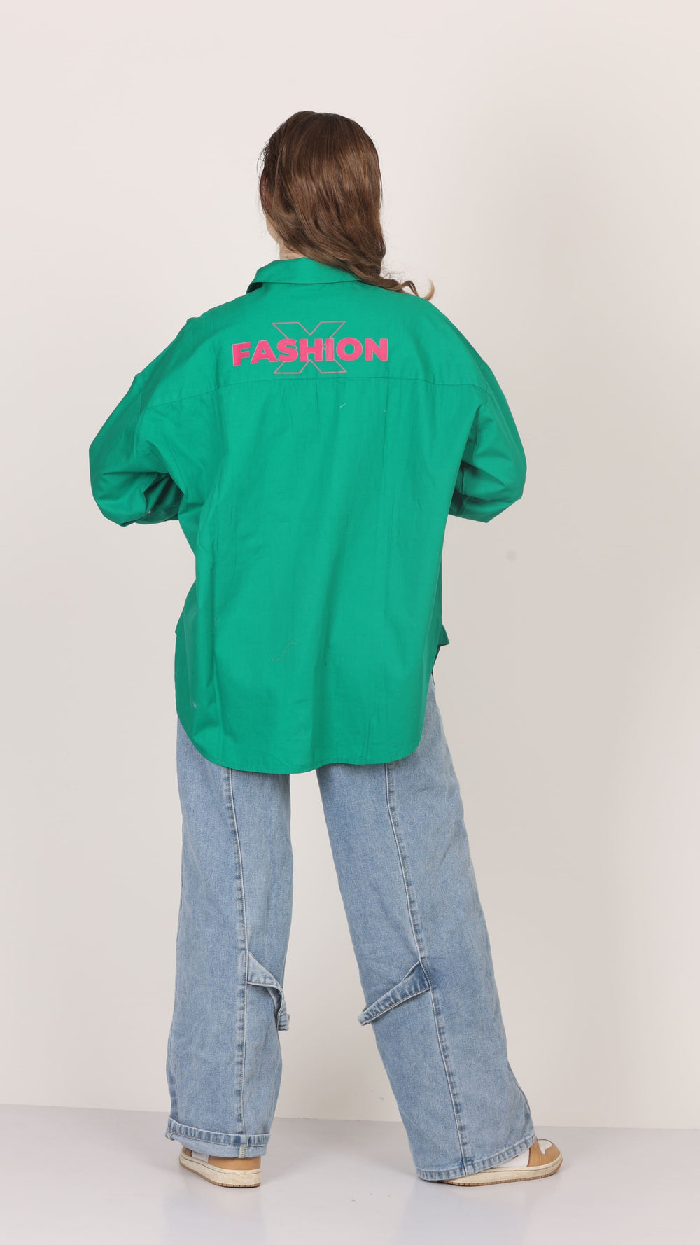 Oversize Patch Shirt