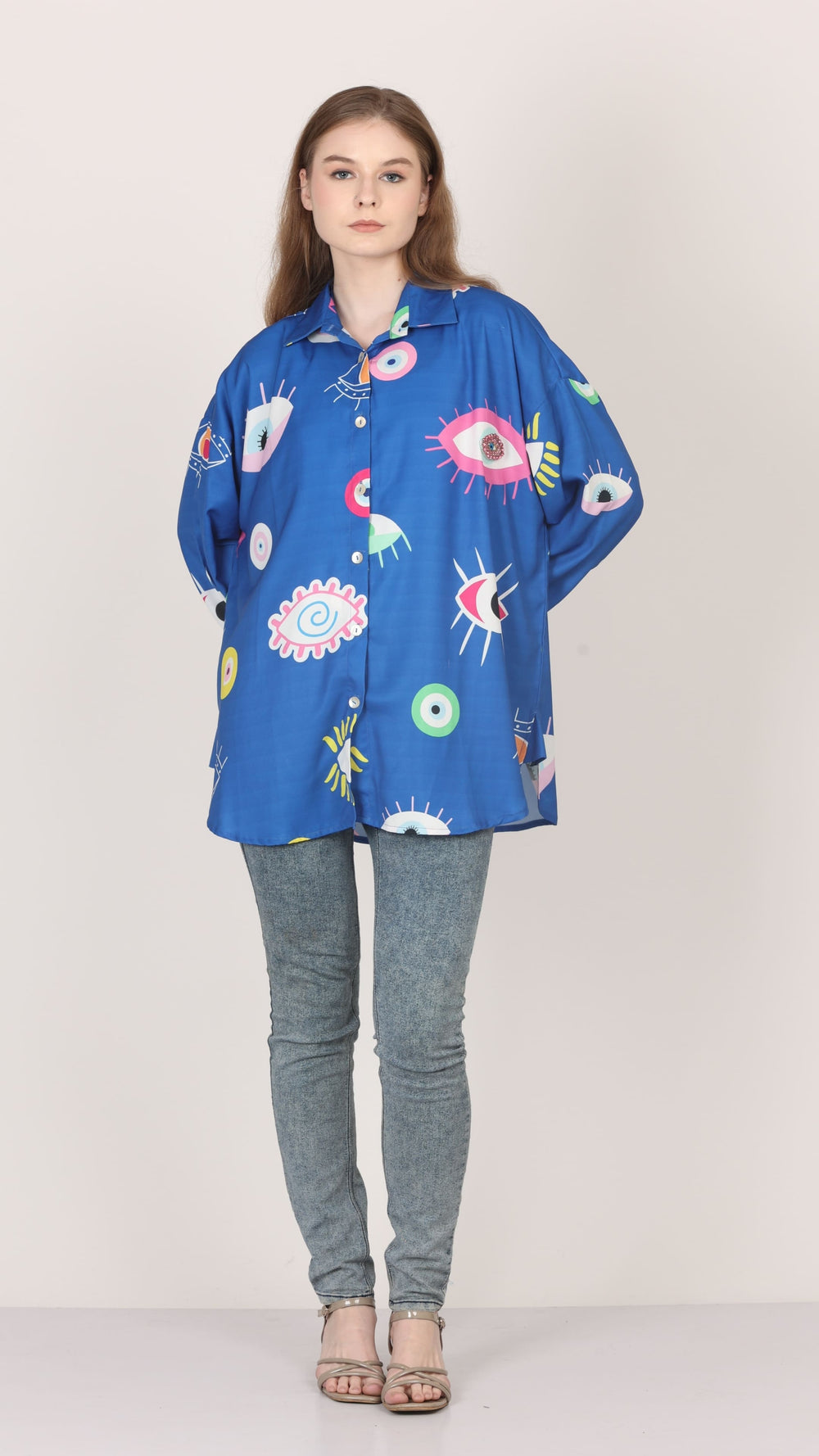Oversize Patch Shirt
