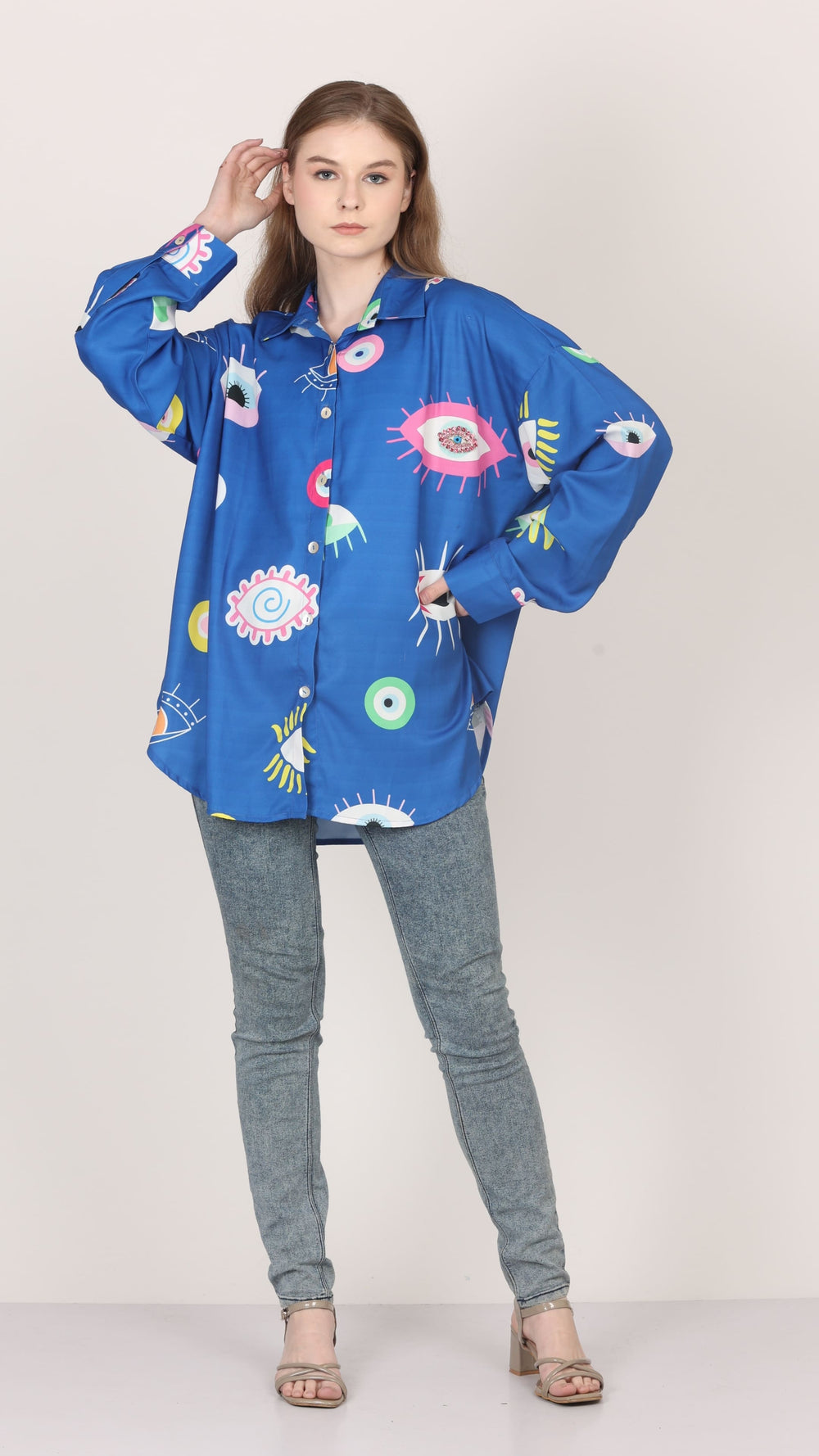 Oversize Patch Shirt