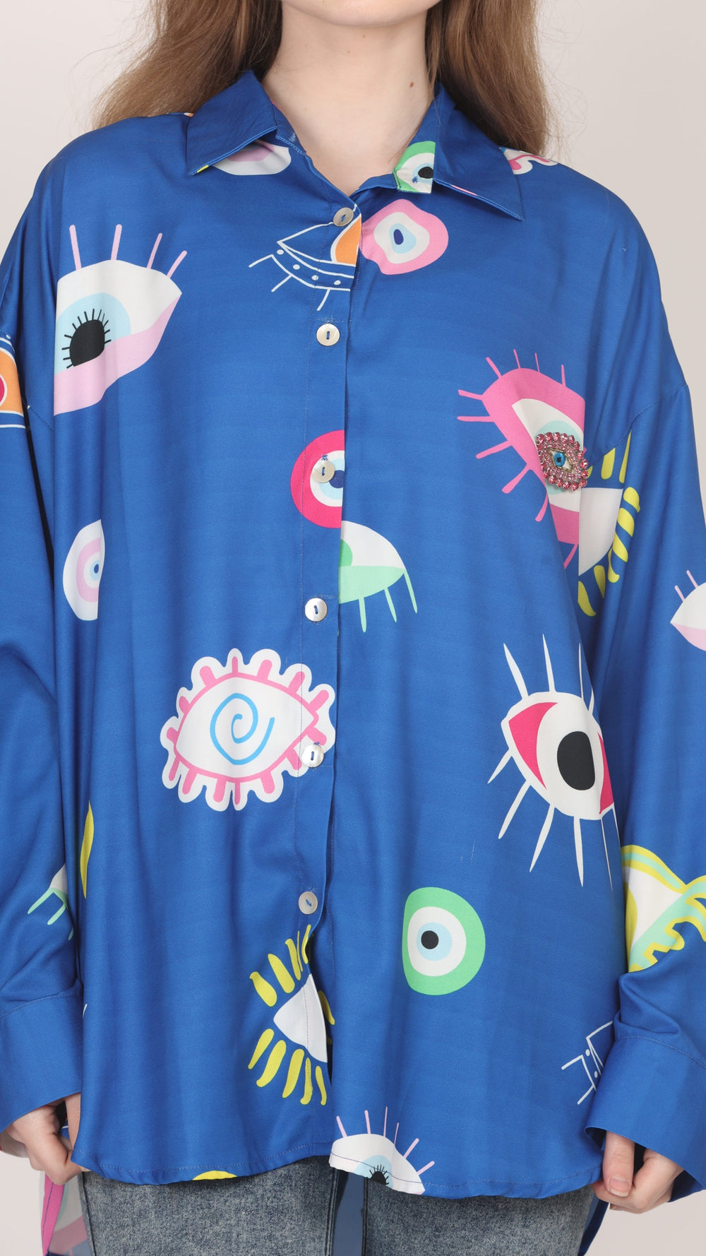 Oversize Patch Shirt