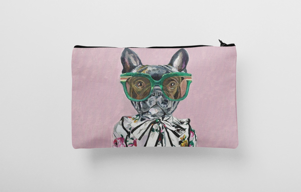 WHO LET THE DOGS OUT Digital printed Pouch