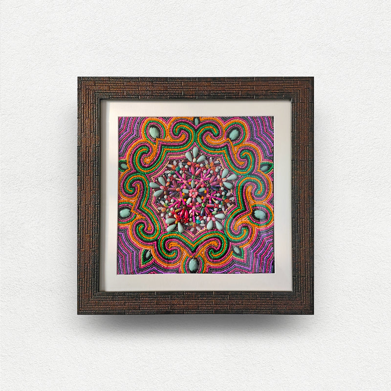 Artwork "Mixed Stone Mandala"