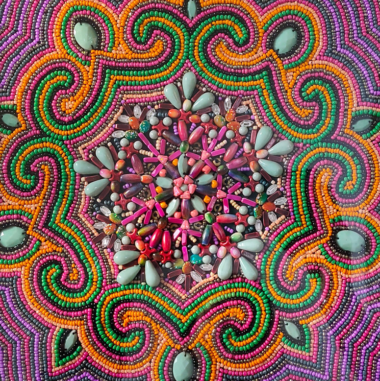 Artwork "Mixed Stone Mandala"