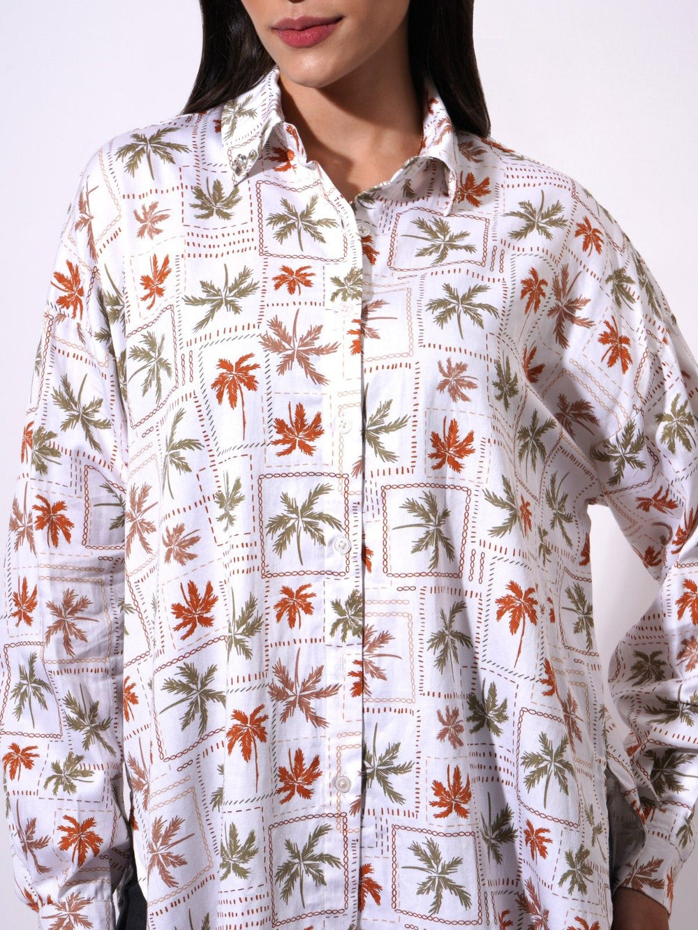 Palmora  over sized Shirt