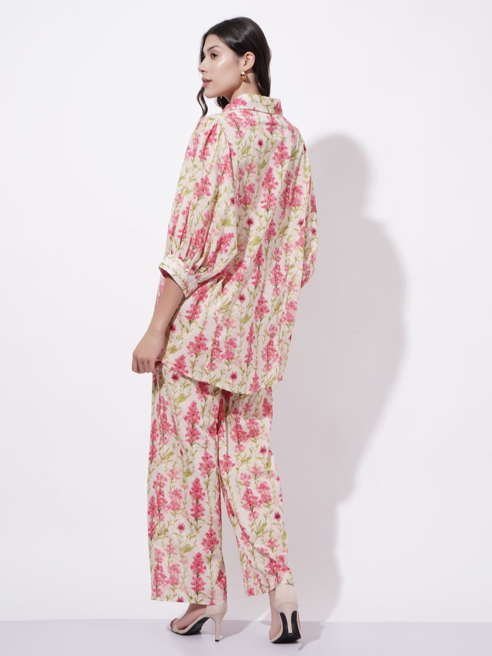 Pink Reverie flowing sleeve Cord-Set