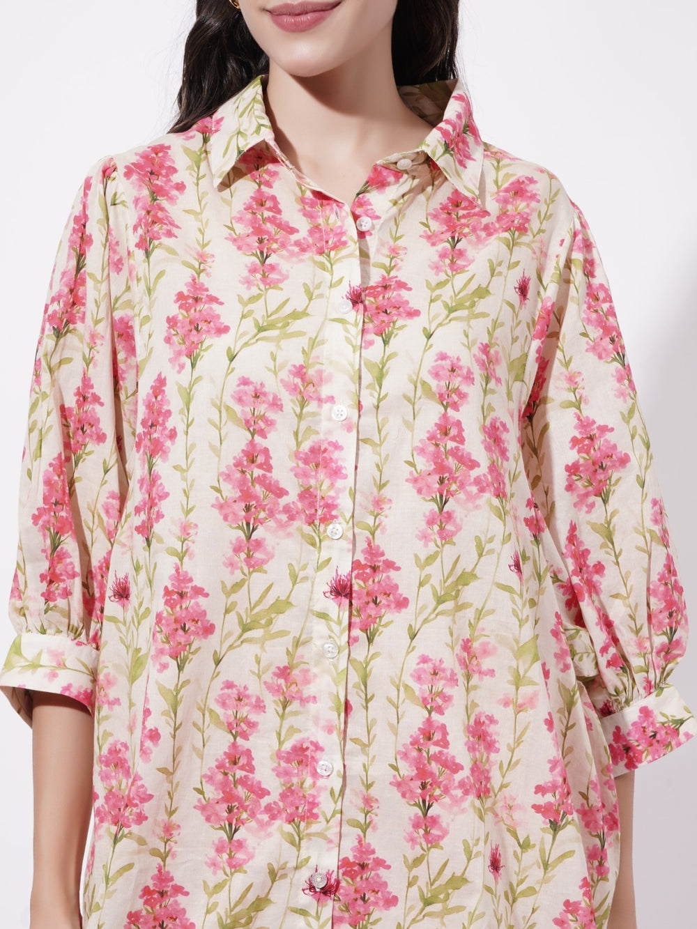 Pink Reverie flowing sleeve Cord-Set