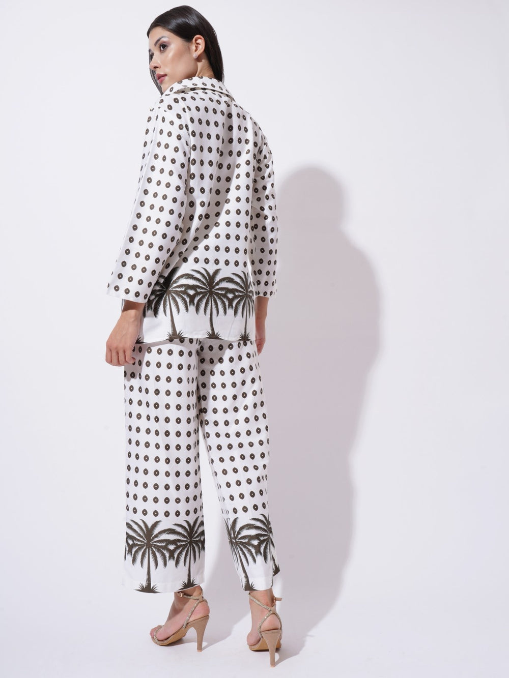 Palm Noir Cord Set