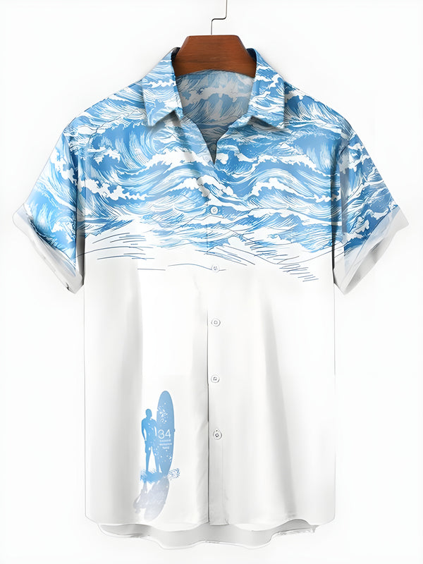 Paradise Men's Digital Printed Shirt