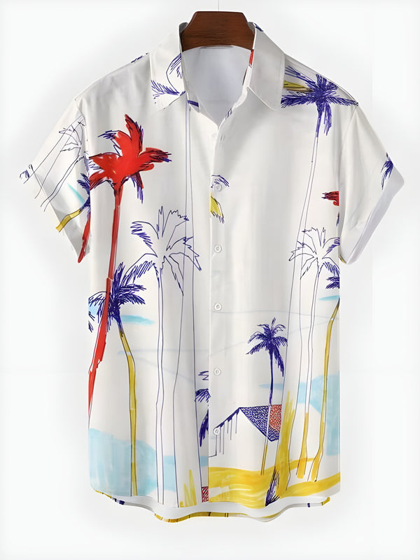 Cool Palm Men's Digital Printed Shirt