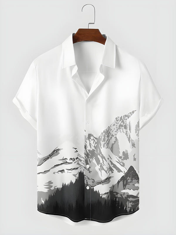 Himalayan Men's Digital Printed Shirt