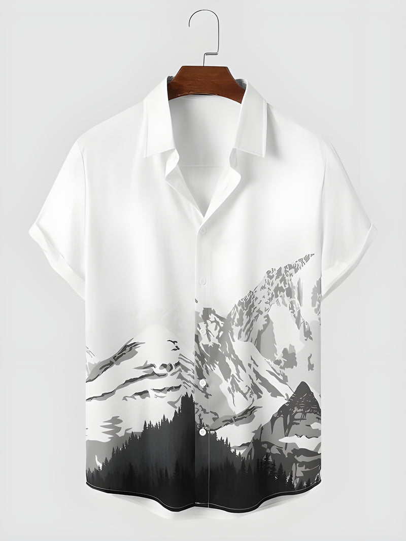 Himalayan Men's Digital Printed Shirt